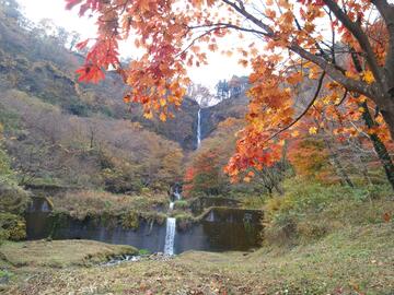 船尾滝と紅葉(11月15日)